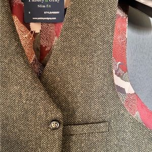 Paisley & Gray Tweed Vest - Brand New with Tags
